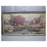 Landscape Oil Painting Signed by Westal