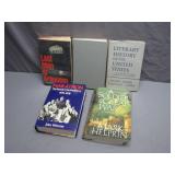Five Hardcover Books