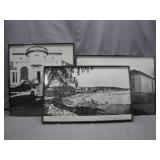 Framed Black and White Photographs