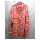 Handcrafted Colorful Knitted Cardigan