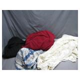 Textile Lot Including Crochet and Fabrics