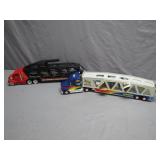 Die-Cast Semi Trucks With Trailers