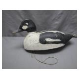 Hand-Carved Wooden Duck Decoy