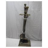 Fireplace Tool Set With Stand