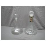 Glass Decanters With Unique Stoppers