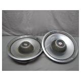 Vintage AMC Hubcaps, 15-Inch
