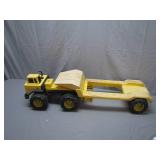 Tonka Yellow Semi-Transport Toy Truck
