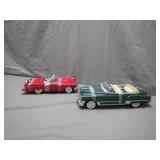 Die-Cast Thunderbird and Cadillac Models