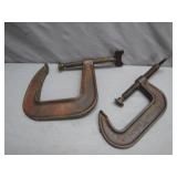 Heavy-Duty Vintage Metal Clamps