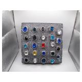Costume Bling Rings Display