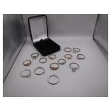 Costume Rings with Empty Case