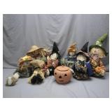 Scarecrow and Witch Decor Collection