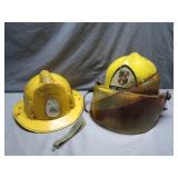 Firefighter Helmets with Decals
