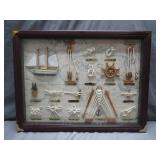 Shadow Box of Maritime Knot Displays