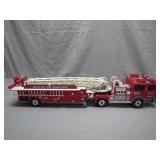 Die-Cast Metro City Fire Truck No. 18