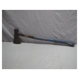 Estwing Axe with Blue Grip Handle