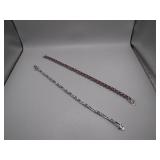 925 Marked Sterling Silver Bracelets