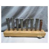 Vintage Floral Arranger with Metal Tubes