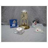 Clocks and Glass Decor