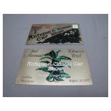 Tobacco Trail Car Show Plaques