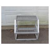 Aluminum Two-Step Work Platform