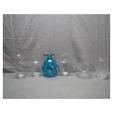 Six Decorative Vases in Various Styles