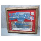 Budweiser Genuine Framed Advertising Mirror