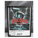 Autographed Evil Dead Hail To The King Poster