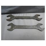 Two Asahi Forged Steel Wrenches