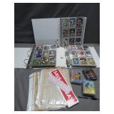 Sports Card Collection in Binders