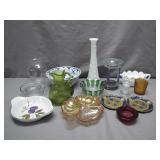 Eclectic Assortment of Decorative Glassware