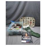 NFL Memorabilia Lot w/ Cards & Mini Helmets