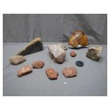 Rocks and Painted Stone Display