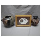 Signed Native American Pottery Collection