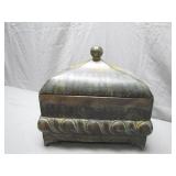 Decorative Box with Ornate Dome Lid