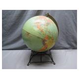 Cold War Era 12-Inch Replogle Globe