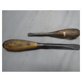 Wood Handle Flathead Screwdrivers