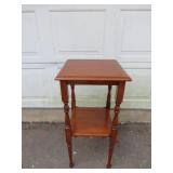 Wooden Side Table by Sni-Mac Furniture Co.