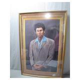 Portrait of Kramer from Seinfeld