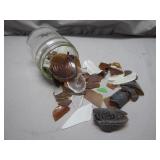 Jar of Sea Glass