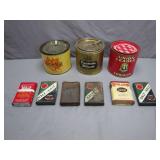 Tobacco Tins and Cans