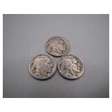 1923-25 Buffalo Nickels Trio