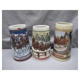Three Budweiser Collector