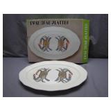Oval Crab Platter by Beachcombers 2004