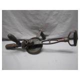 Hand-Crank Gear-Driven Hand Drill