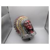 Vintage General Motors Indian Head Emblem