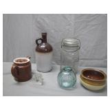 Unique Lot of Ceramics & Glassware