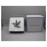 Liz Claiborne Hummingbird Pin with Box