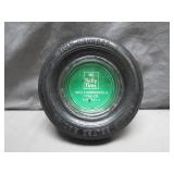 Vntg. Kelly Tires Rubber Tire Advertising Ashtray