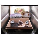 Cigar Box of Stunning Mineral Stones